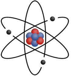 Représentation des atomes et des électrons par la science